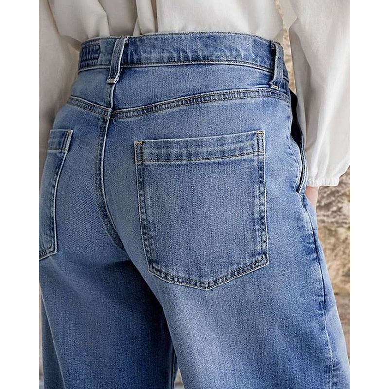 Elena | Women's Wide-Leg Jeans