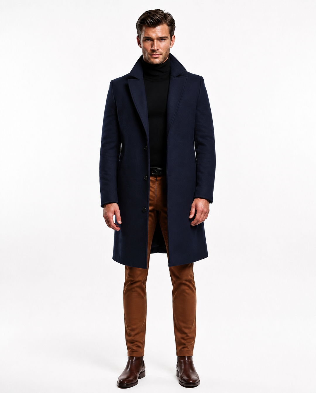 Harrison | Men's Long Winter Overcoat