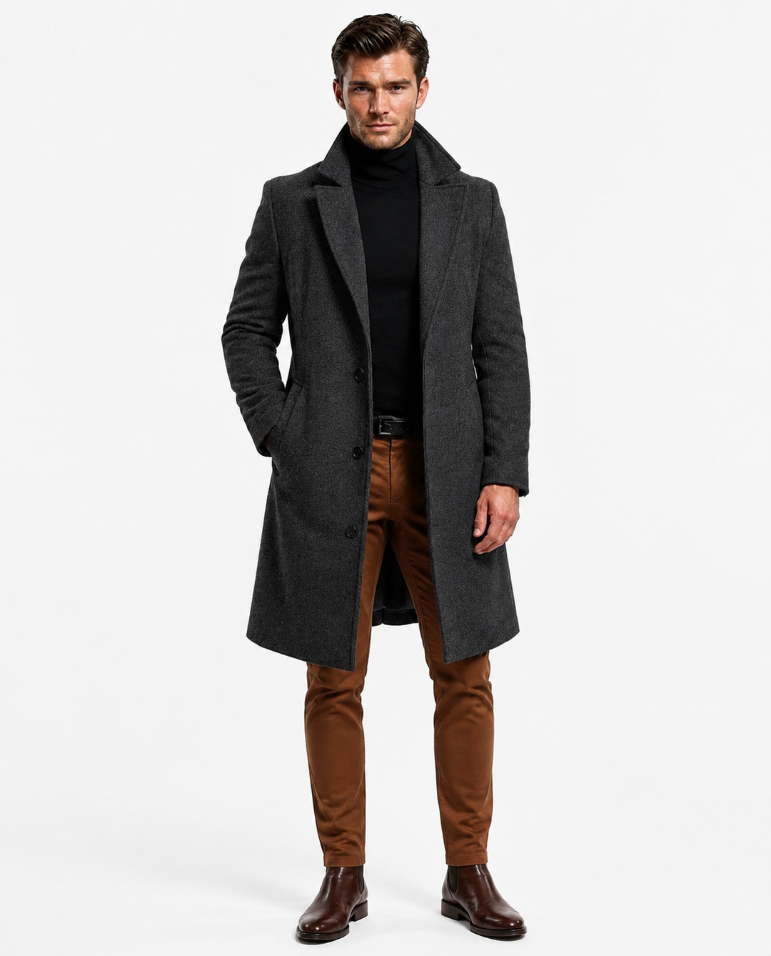 Harrison | Men's Long Winter Overcoat