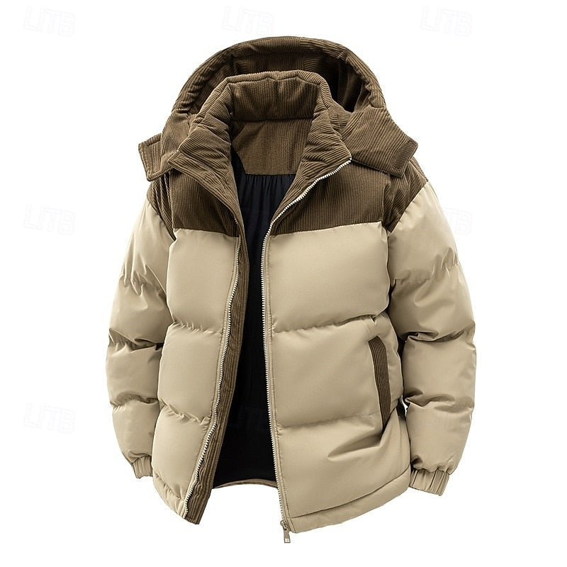 Rupert | Men's Hooded Quilted Puffer Jacket