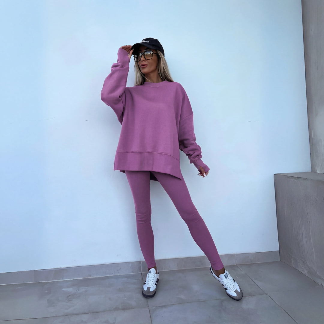 Sophie | Women's Relaxed Sweatshirt & Trousers Set