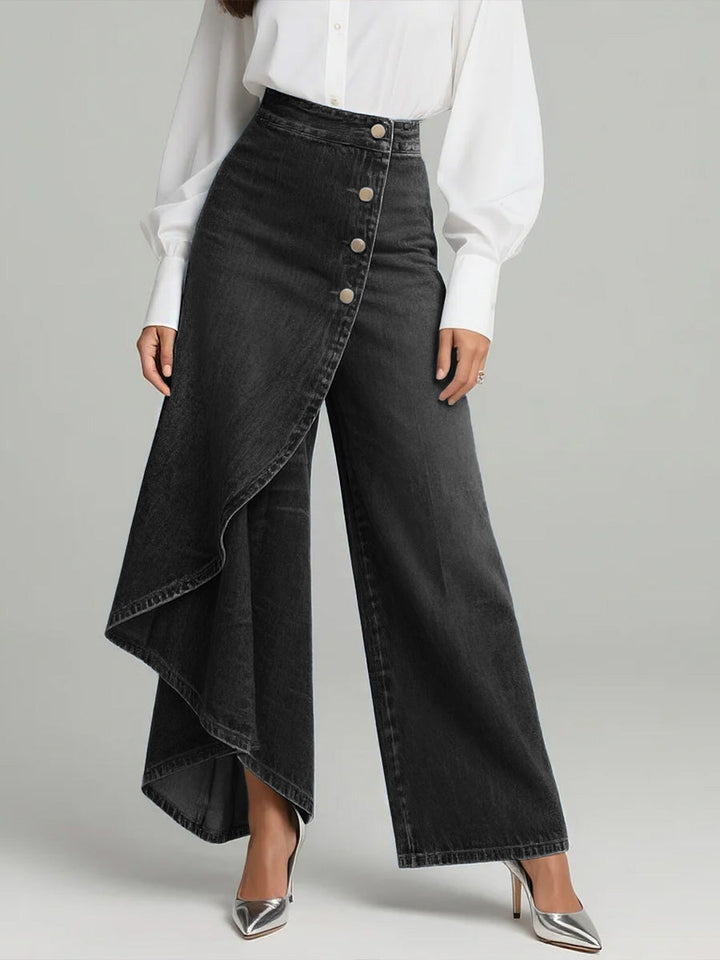 Liesel | Women's High-Waisted Wide-Leg Jeans