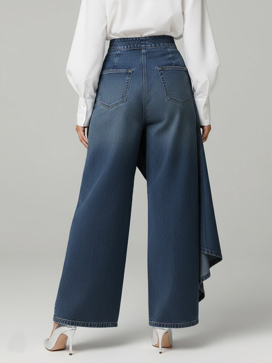 Liesel | Women's High-Waisted Wide-Leg Jeans