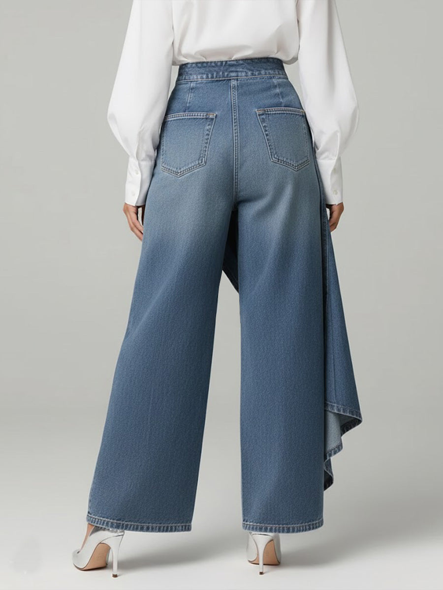 Liesel | Women's High-Waisted Wide-Leg Jeans