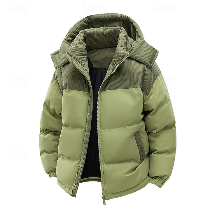 Rupert | Men's Hooded Quilted Puffer Jacket