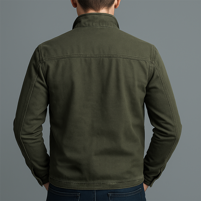 Ronan | Vintage-Wash Zip Jacket