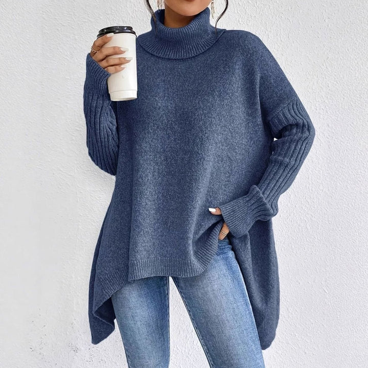 Isla | Women’s Oversized Turtleneck Longline Jumper
