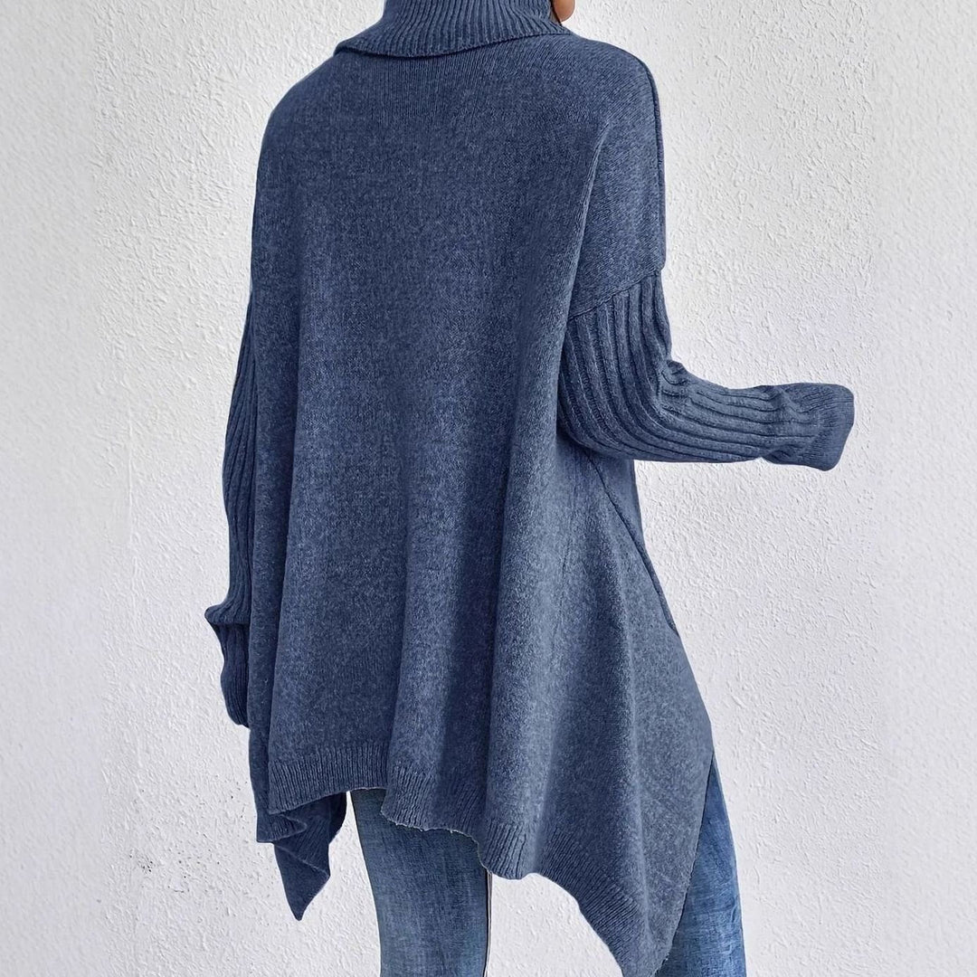 Isla | Women’s Oversized Turtleneck Longline Jumper